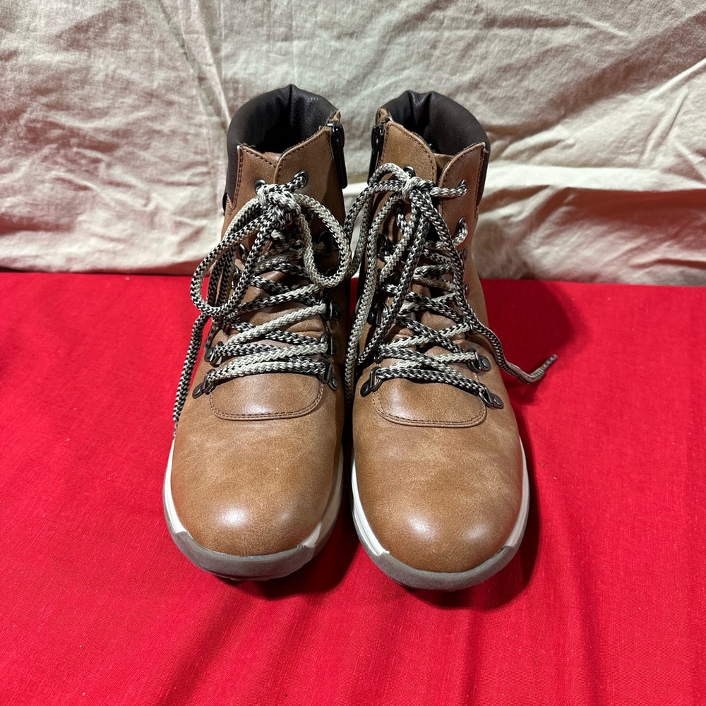Maurice’s Brown Lace Up Boots